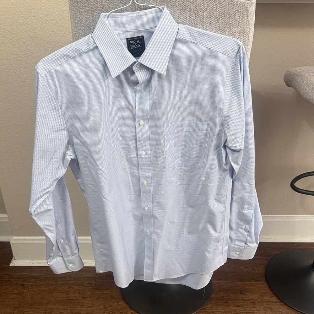 Jos. A. Bank Light Blue Men's Dress Shirt
